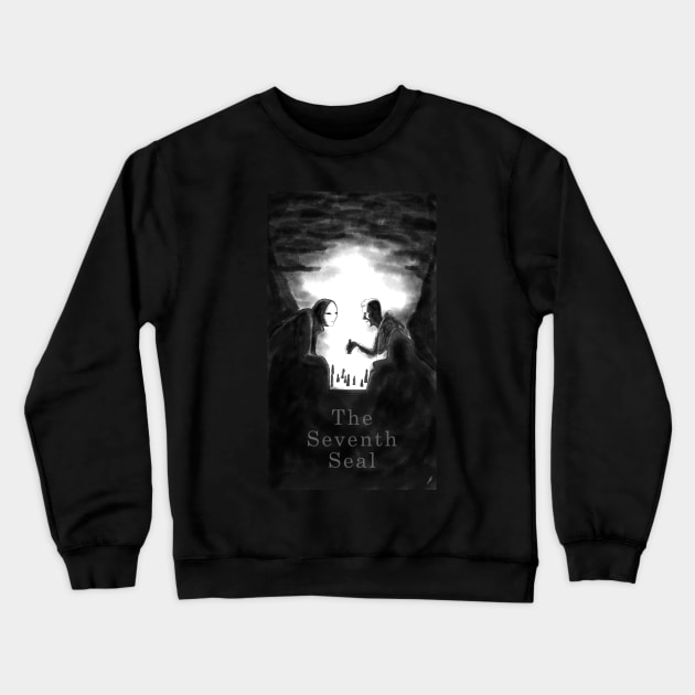 The Seventh Seal Crewneck Sweatshirt by lucamendieta